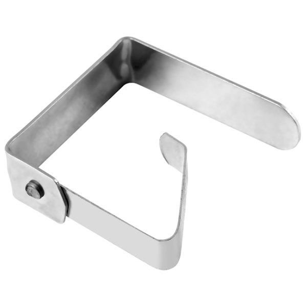 FERMATOVAGLIA CON MOLLA NICHELATO