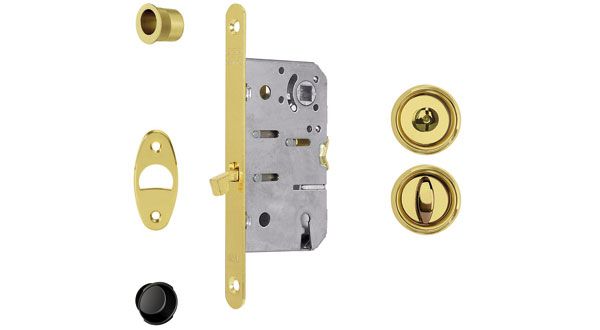SERRATURA SCIVOLA KIT BAGNO