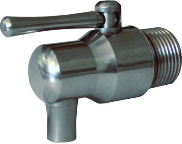 RUBINETTO PER BOTTI INOX 1/2"SALVAGOCCIA