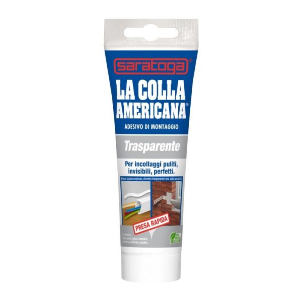 COLLA AMERICANA TRASPARENTE TUBO gr.200
