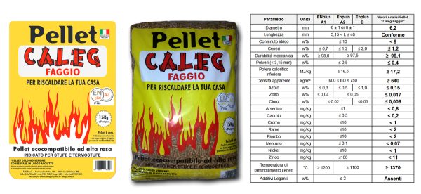 PELLET PURO FAGGIO Kg.15