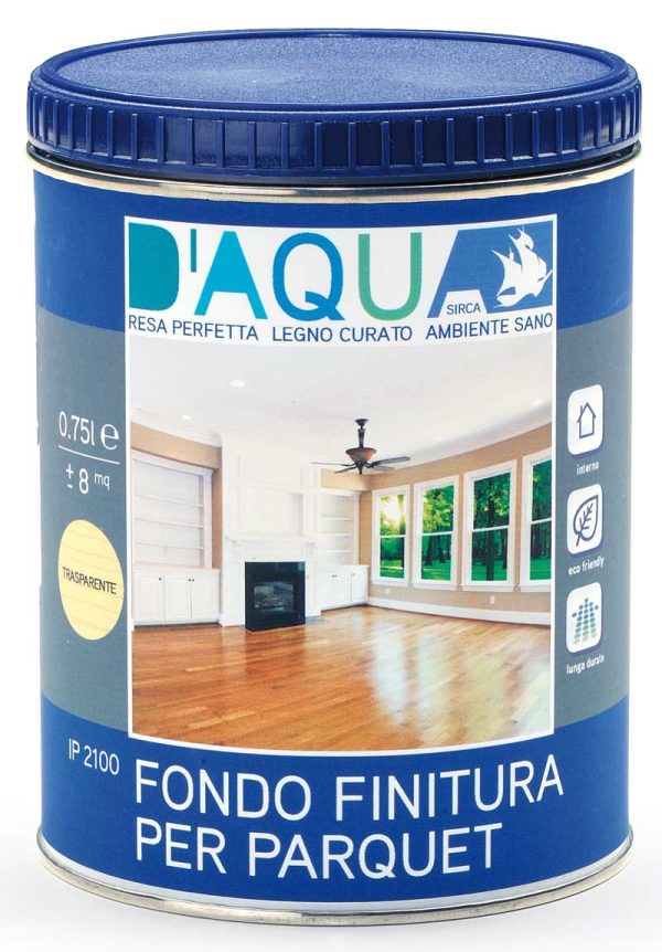FONDO FINITURA ACQUA PER PARQUET LT.0,750